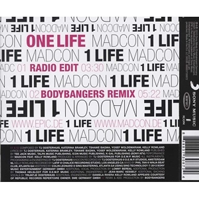 One Life CD von Kelly Madcon Feat. Rowland bei Weltbild.de