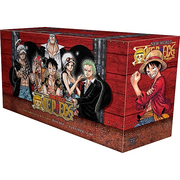 One Piece Box Set 4: Dressrosa to Reverie, Eiichiro Oda