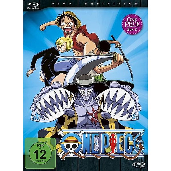 One Piece - Die TV-Serie - Box 2 Episoden 31-61 BLU-RAY Box