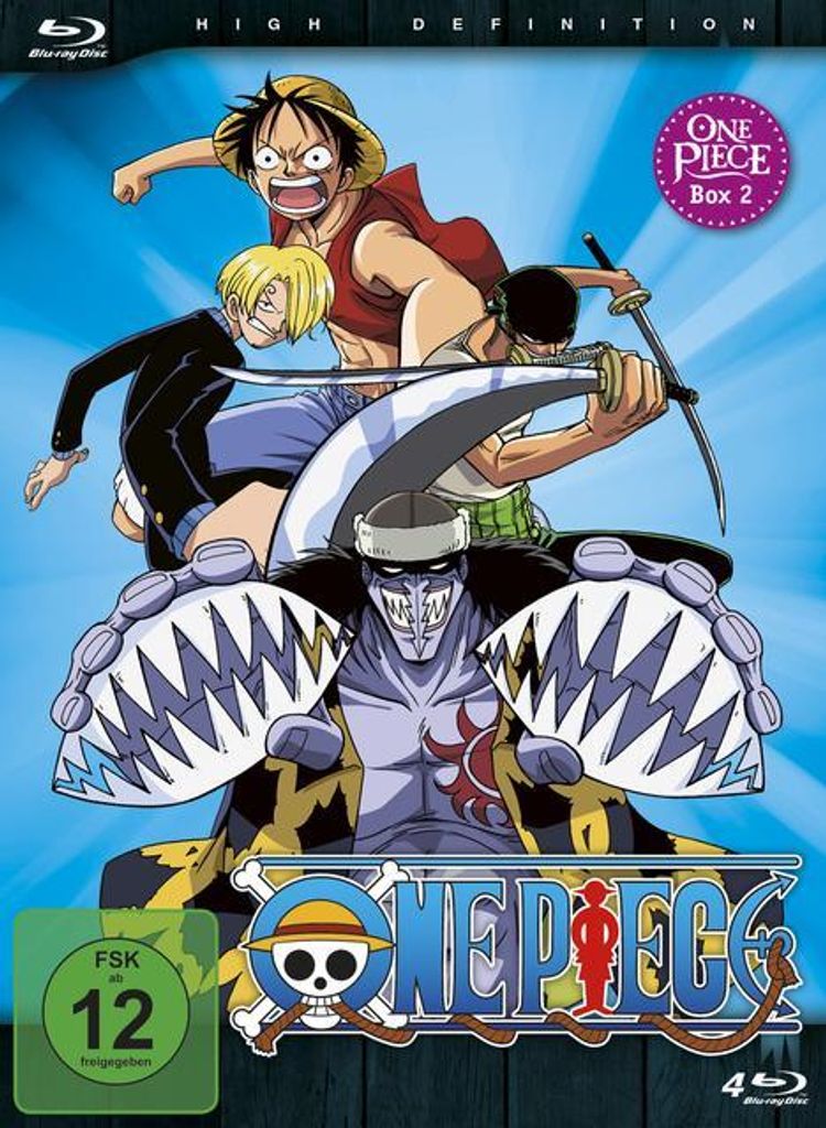 One Piece - Die TV-Serie - Box 2 Episoden 31-61 BLU-RAY Box Film