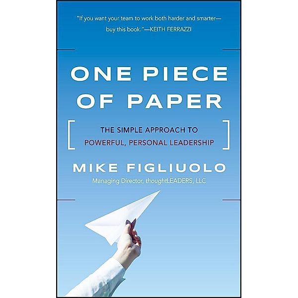 One Piece of Paper, Mike Figliuolo