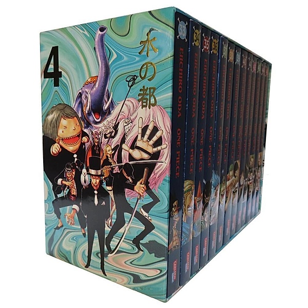One Piece Sammelschuber 4: Water Seven (inklusive Band 33-45), Eiichiro Oda