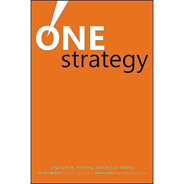 One Strategy, Steven Sinofsky, Marco Iansiti