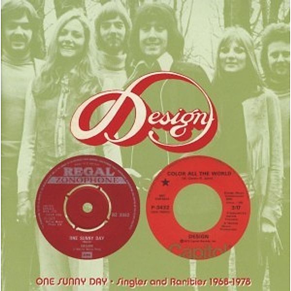 One Sunny Day-Singles & Rarities 1968-78, Design