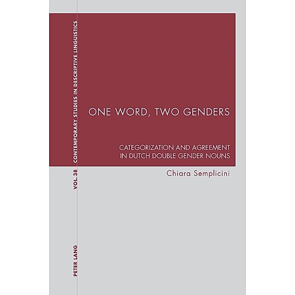 One Word, Two Genders, Chiara Semplicini