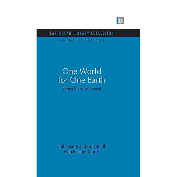 One World for One Earth, Philip Sarre, Paul Smith, Paul Smith with Eleanor Morris