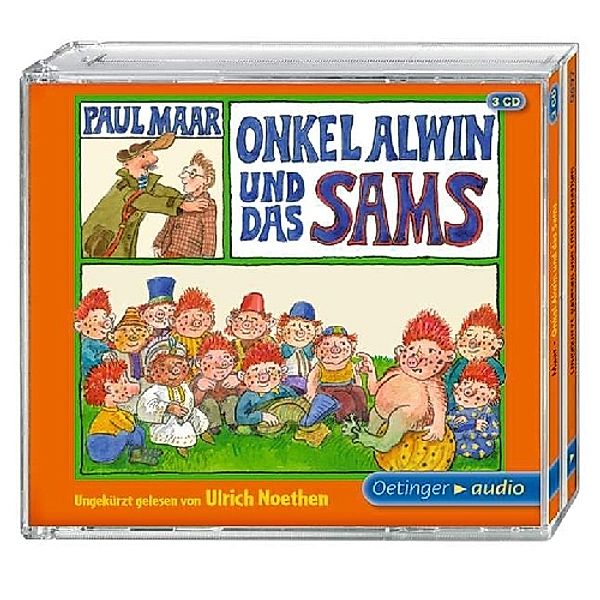 Onkel Alwin und das Sams, 3 CDs, Paul Maar