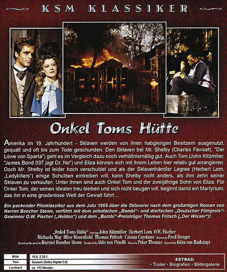 Onkel Toms Hütte, DVD DVD jetzt bei Weltbild.ch online bestellen