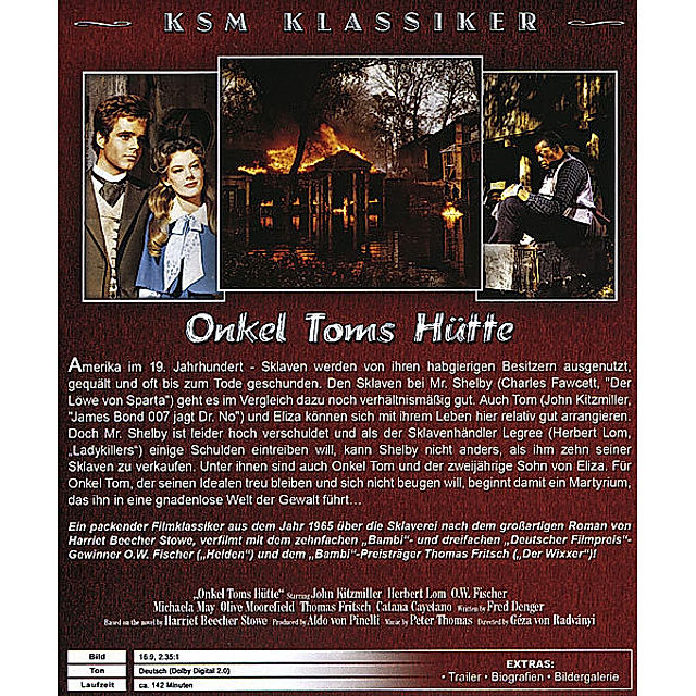 Onkel Toms Hütte, DVD DVD jetzt bei Weltbild.de online bestellen