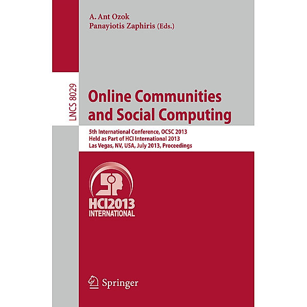 Online Communities and Social Computing