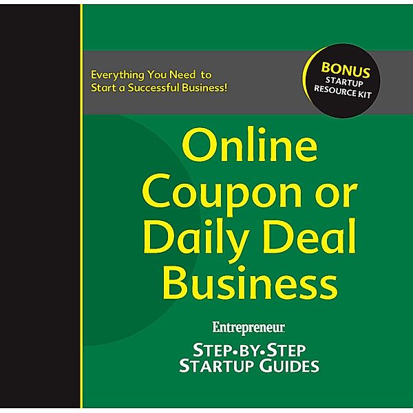 Online Coupon or Daily Deal Business / StartUp Guides, Rich Mintzer