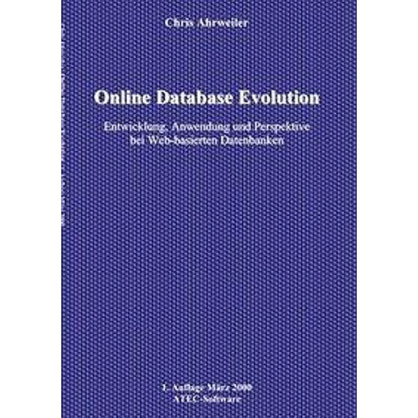 Online Database Evolution, Chris Ahrweiler