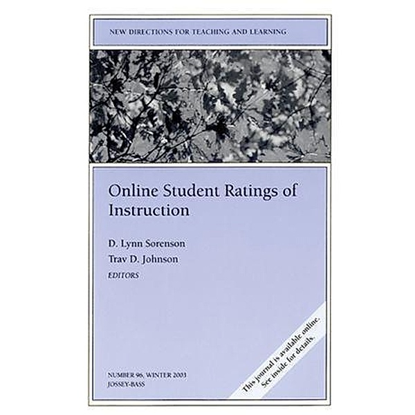 Online Student Ratings of Instruction