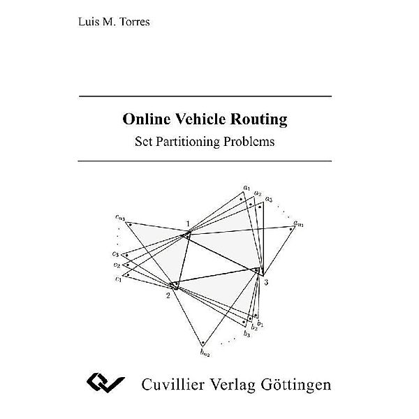 Online Vehicle Routing Set Partitioning Problems