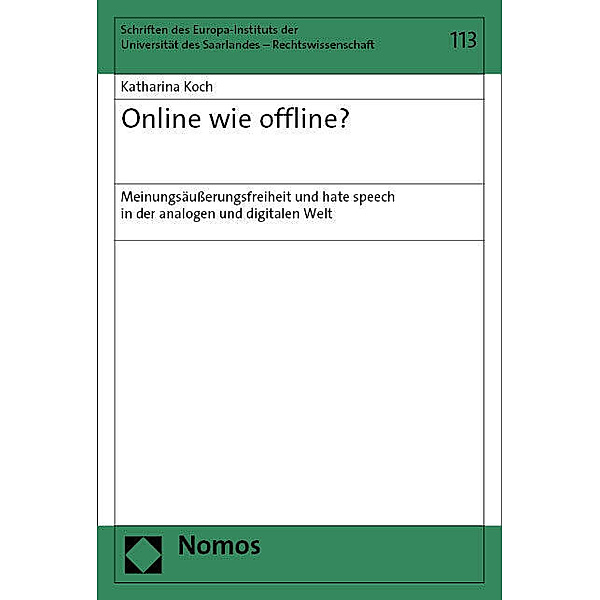 Online wie offline?, Katharina Koch