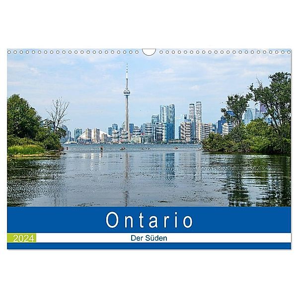 Ontario - Der Süden (Wandkalender 2024 DIN A3 quer), CALVENDO Monatskalender, Jakob Otto