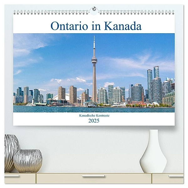 Ontario in Kanada - Kanadische Kontraste (hochwertiger Premium Wandkalender 2025 DIN A2 quer), Kunstdruck in Hochglanz, Calvendo, pixs:sell