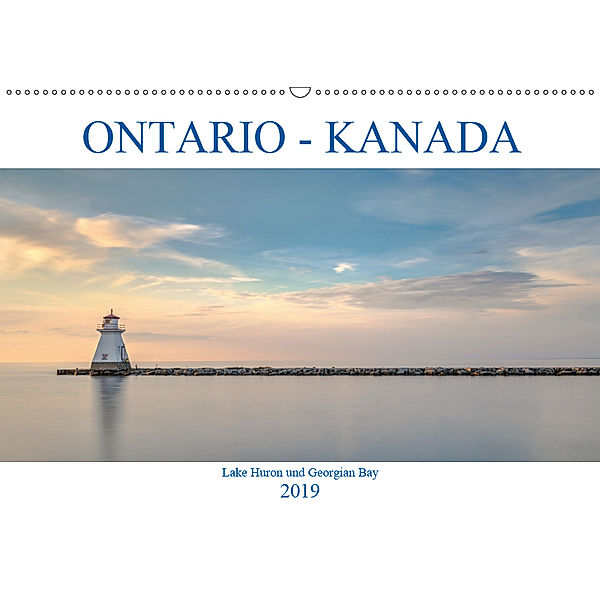 Ontario Kanada, Lake Huron und Georgian Bay (Wandkalender 2019 DIN A2 quer), Joana Kruse