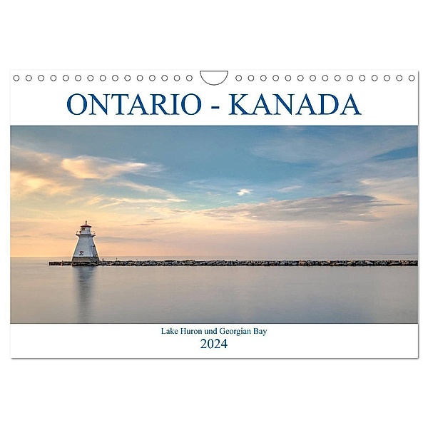 Ontario Kanada, Lake Huron und Georgian Bay (Wandkalender 2024 DIN A4 quer), CALVENDO Monatskalender, Joana Kruse