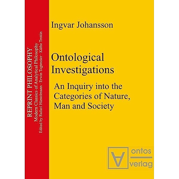 Ontological Investigations, Ingvar Johansson