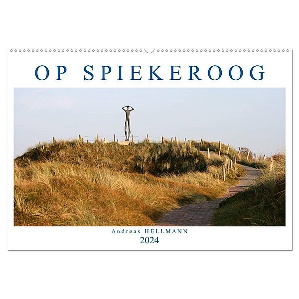 OP SPIEKEROOG (Wandkalender 2024 DIN A2 quer), CALVENDO Monatskalender, Andreas Hellmann