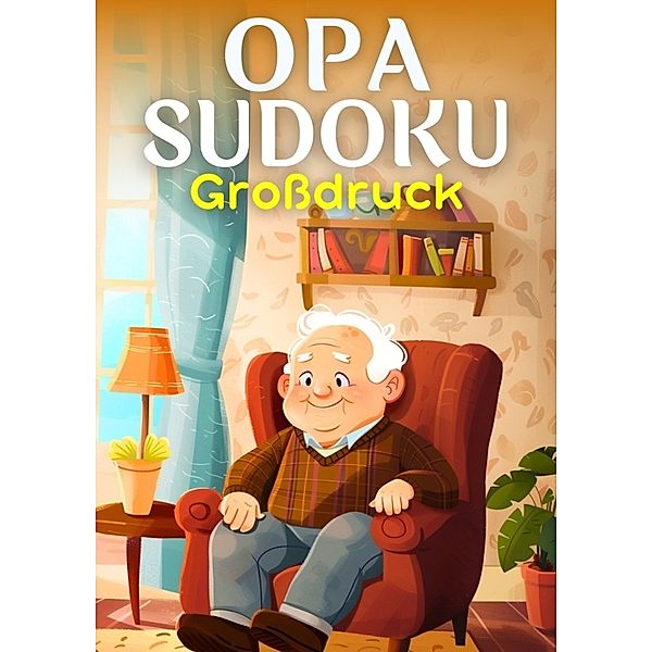 Opa Sudoku Grossdruck | Geschenk für Opa, Isamrätsel Verlag