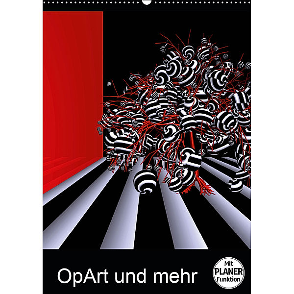 OpArt und mehr (Wandkalender 2019 DIN A2 hoch), IssaBild
