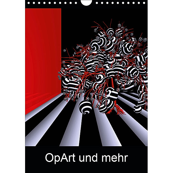 OpArt und mehr (Wandkalender 2019 DIN A4 hoch), IssaBild