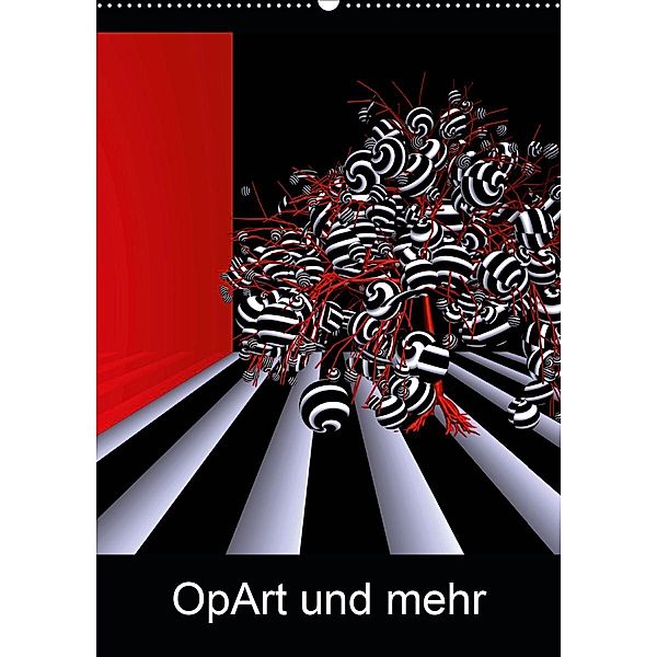 OpArt und mehr (Wandkalender 2020 DIN A2 hoch)