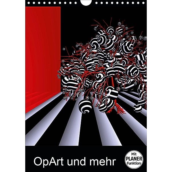 OpArt und mehr (Wandkalender 2020 DIN A4 hoch)