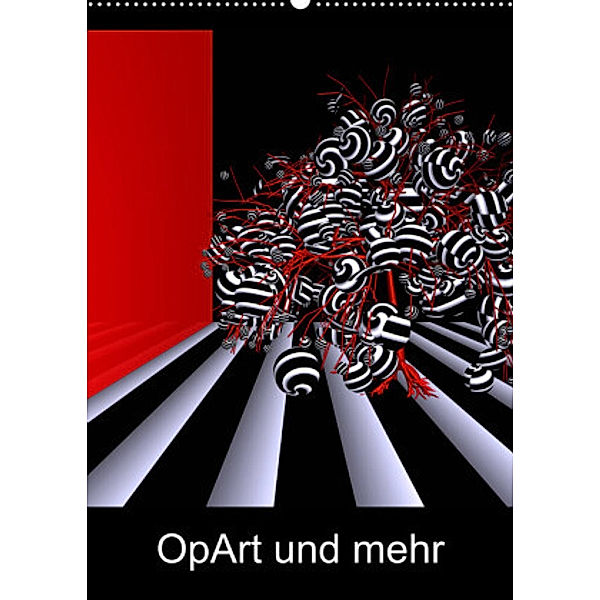 OpArt und mehr (Wandkalender 2023 DIN A2 hoch), IssaBild