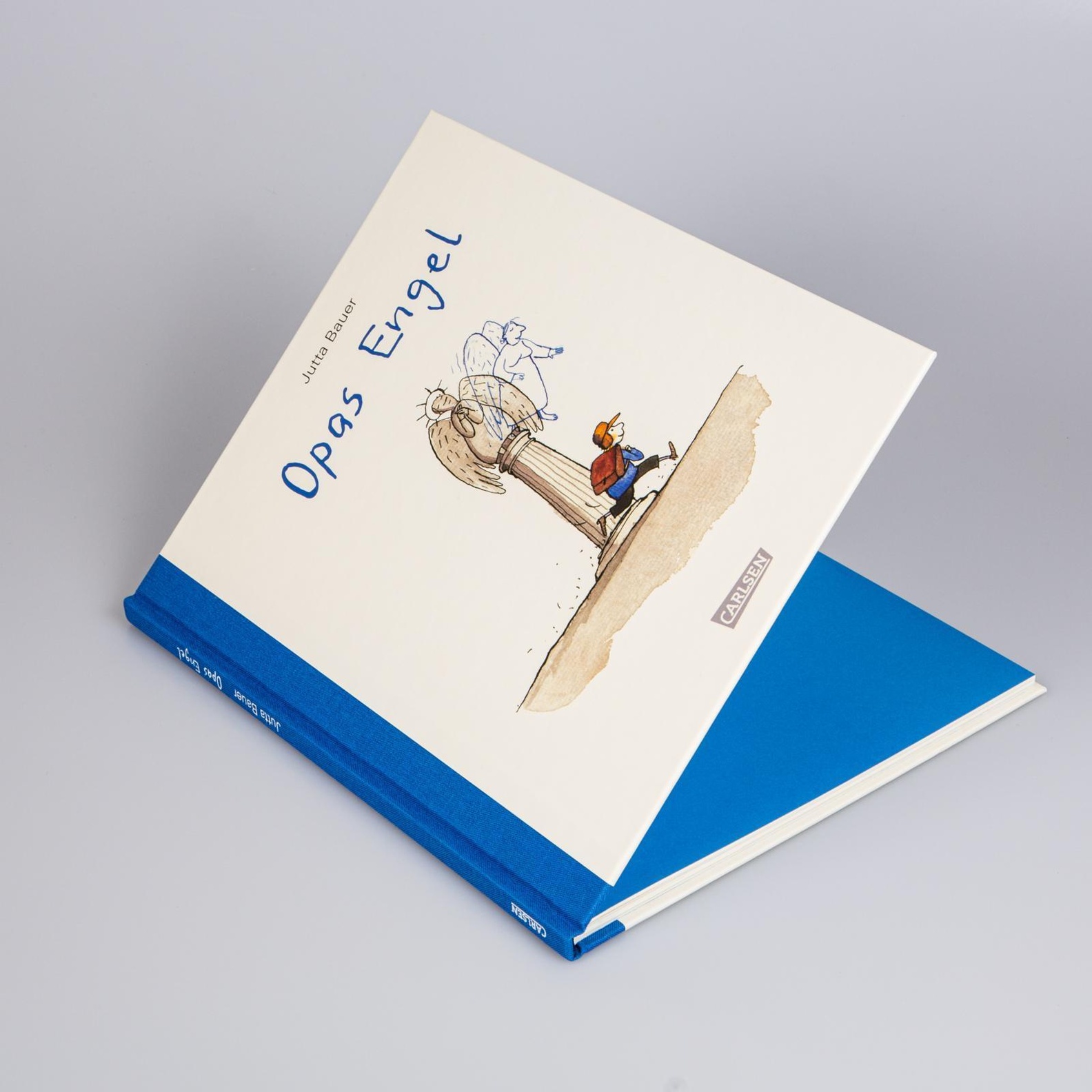 Opas Engel - Jubiläumsausgabe im großen Format in hochwertiger Ausstattung  mit Halbleinen Buch