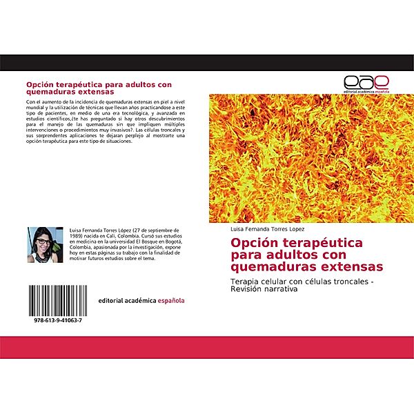 Opción terapéutica para adultos con quemaduras extensas, Luisa Fernanda Torres Lopez