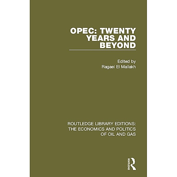 OPEC: Twenty Years and Beyond