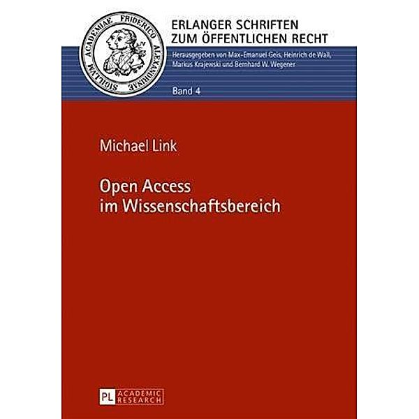 Open Access im Wissenschaftsbereich, Michael Link