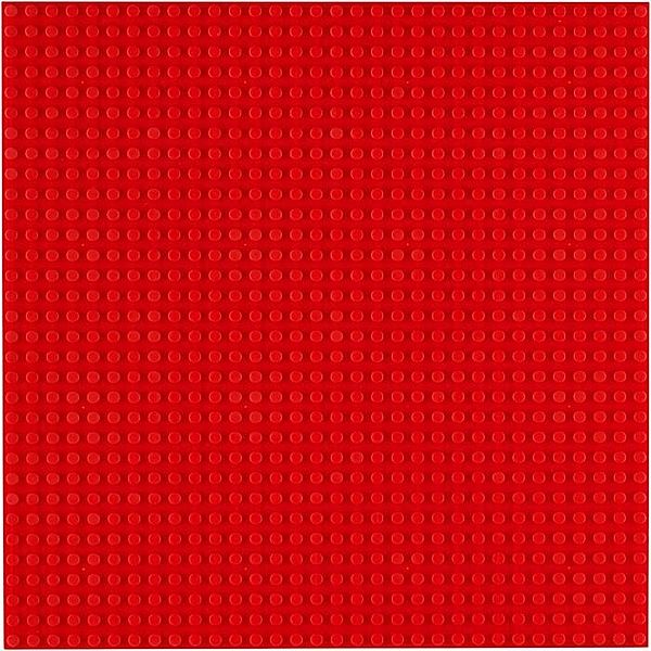 Open Bricks Baseplate 32x32 red, 2 Stück