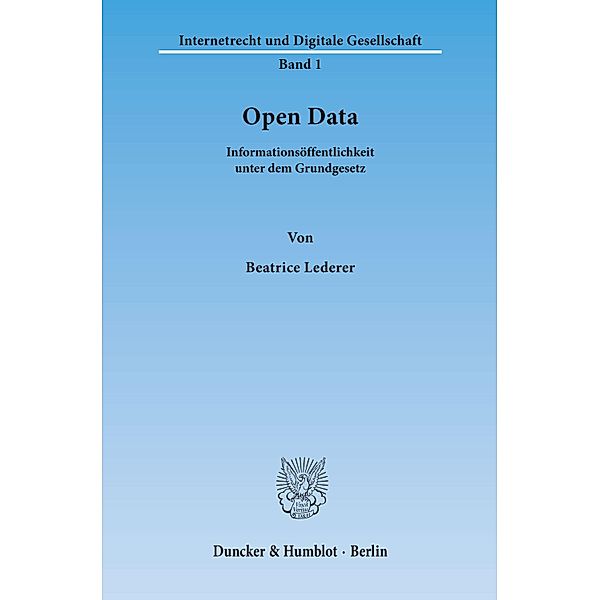 Open Data., Beatrice Lederer