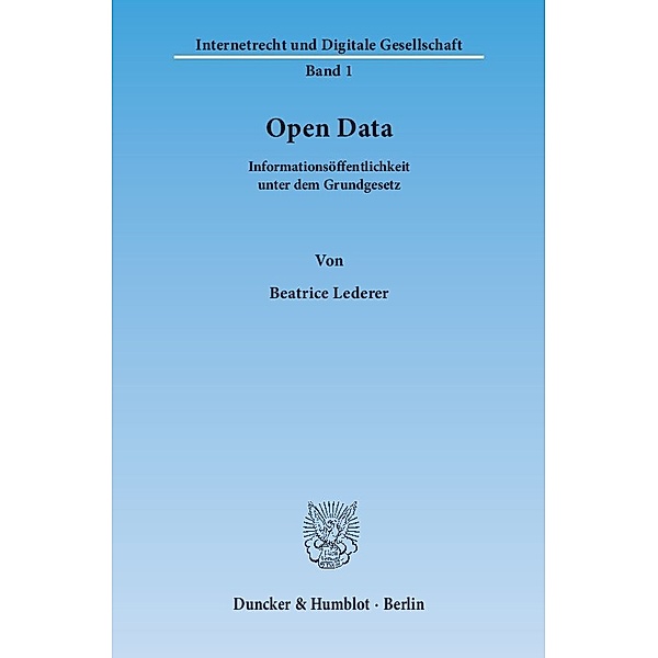 Open Data, Beatrice Lederer