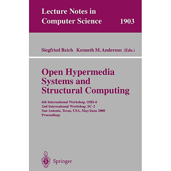 Open Hypermedia Systems and Structural Computing