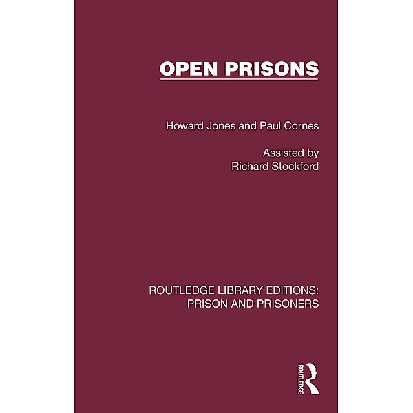 Open Prisons, Howard Jones, Paul Cornes