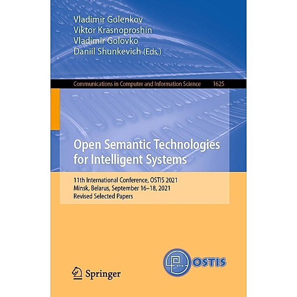 Open Semantic Technologies for Intelligent Systems / Communications in Computer and Information Science Bd.1625
