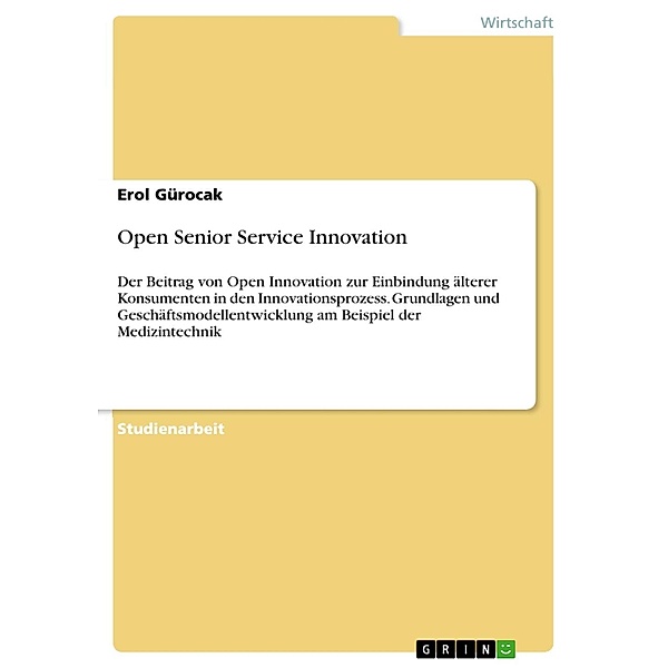 Open Senior Service Innovation, Erol Gürocak