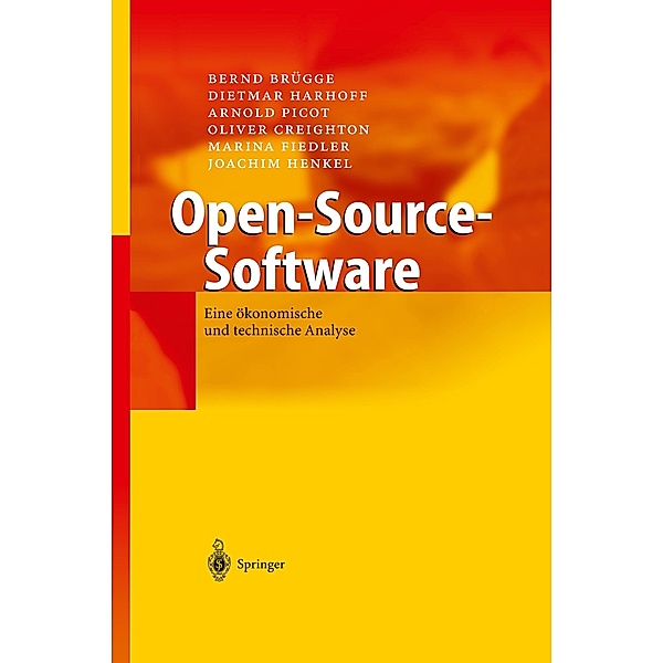 Open-Source-Software, Bernd Brügge, Dietmar Harhoff, Arnold Picot