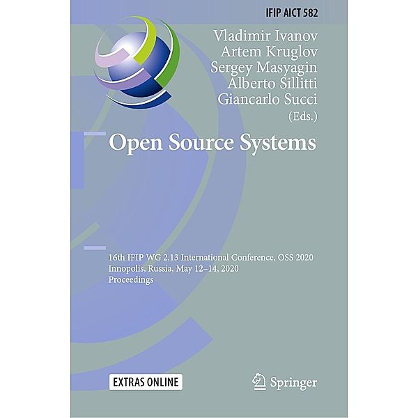 Open Source Systems / IFIP Advances in Information and Communication Technology Bd.582