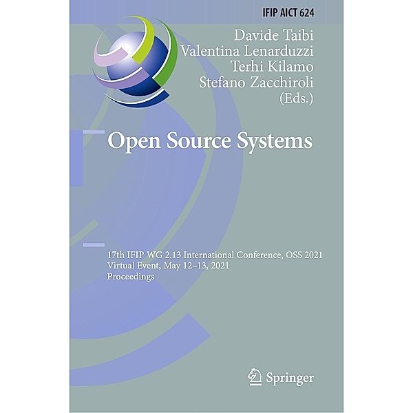 Open Source Systems / IFIP Advances in Information and Communication Technology Bd.624