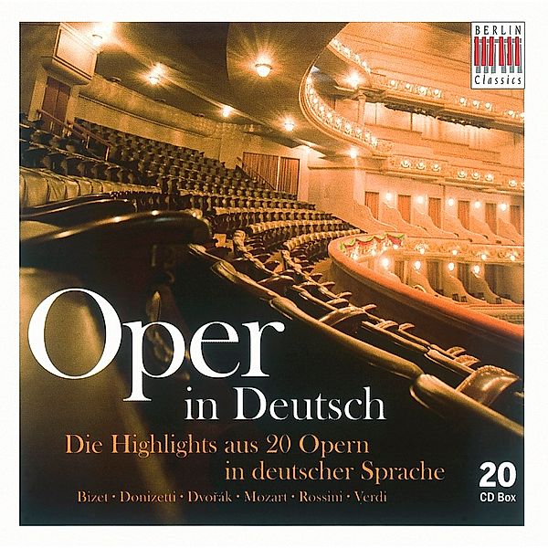 Oper in Deutsch, 20 CDs, Various