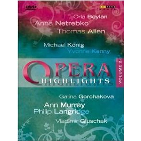 Opera Highlights Vol.2, Diverse Interpreten