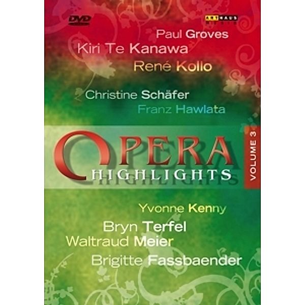 Opera Highlights Vol.3, Diverse Interpreten