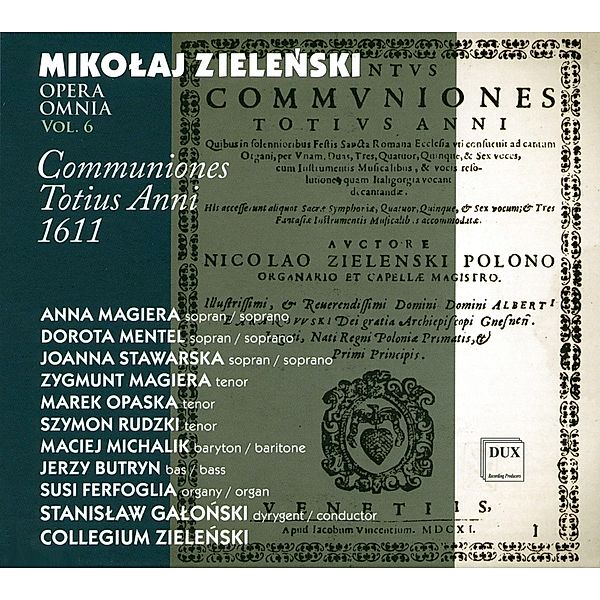 Opera Omnia Vol.56-Communiones Totius Anni 1611, Magiera, Galonski, Collegium Zielinski