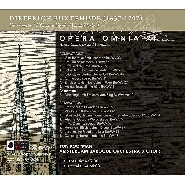 Opera Omnia Xi-Vocal Works 4, Ton Koopman, Amsterdam Baroque Orchestra & Choir